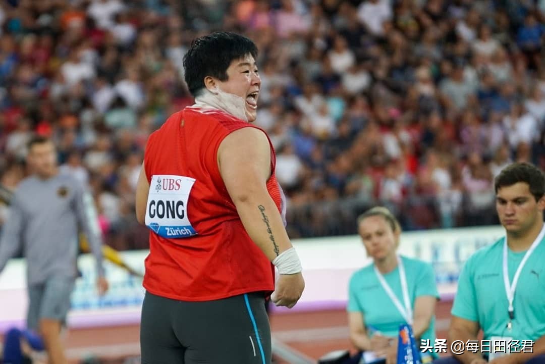 中国田径骄傲！巩立姣以20米31夺得钻石总决赛铅球冠军世界第一