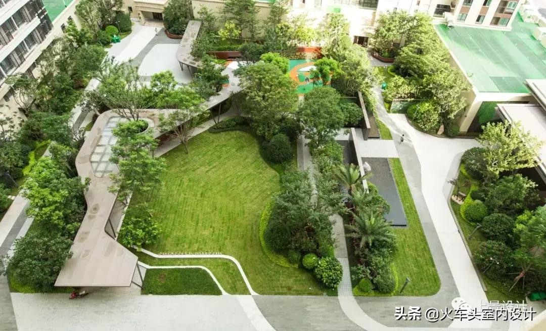 最美小区景观户外阳台效果图,有特色的小区和城市景观设计图片