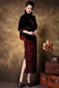 60年代的老上海穿着旗袍婀娜多姿,老上海名媛怎么穿旗袍