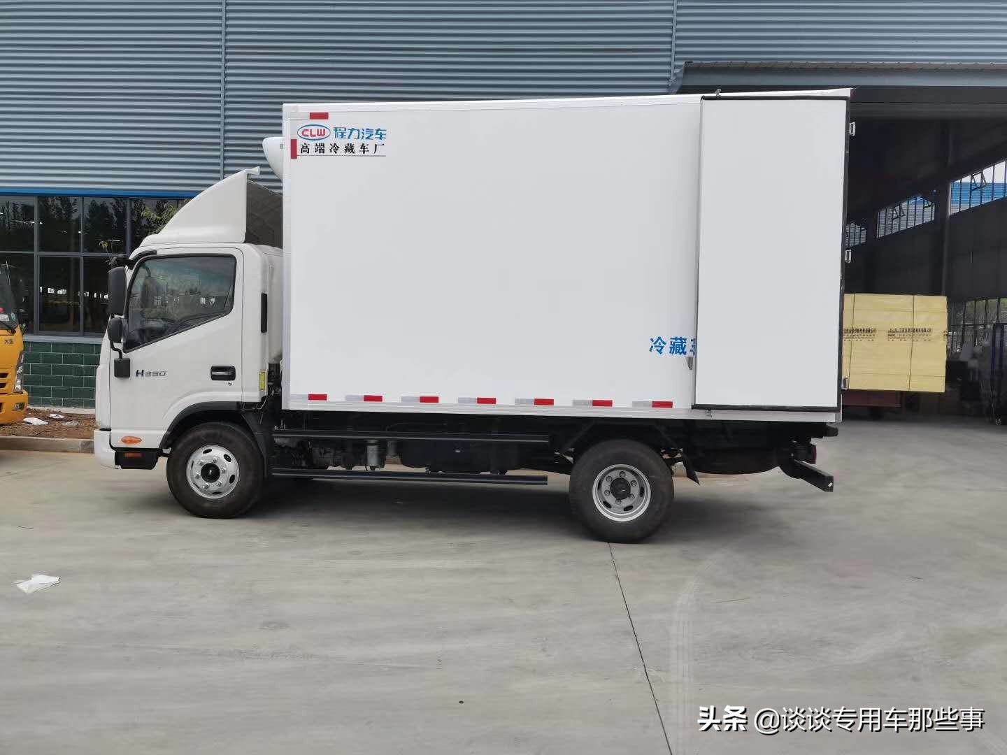 江淮国六帅铃e排半冷藏车,江淮混动轻卡冷藏车