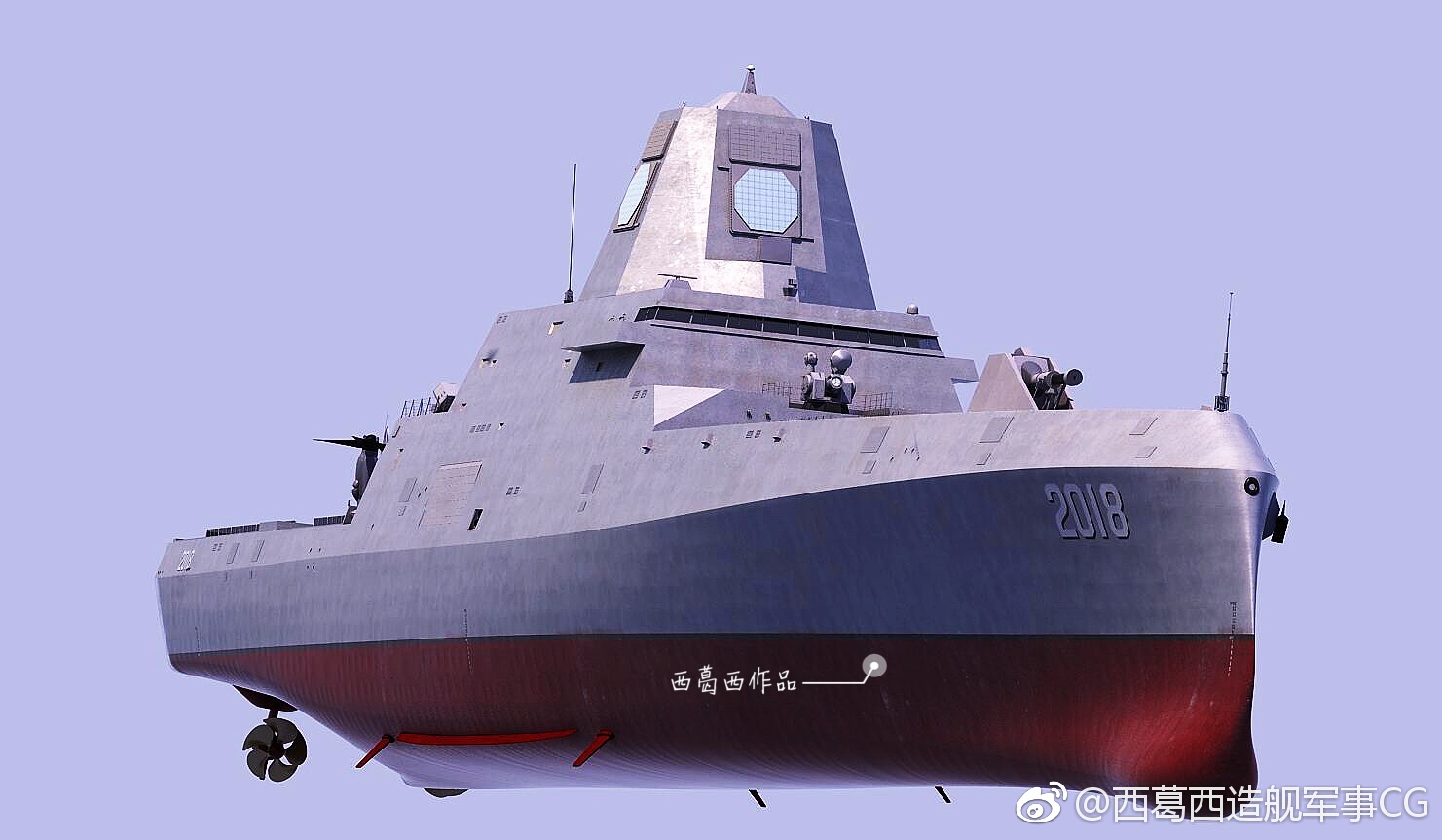 电磁炮激光炮055上有吗,055激光炮电磁炮反舰导弹