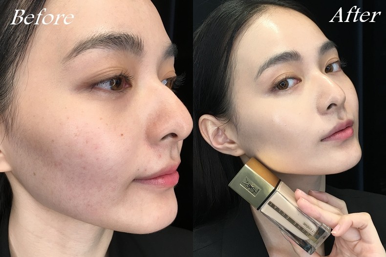 ysl新款明彩粉底液,ysl最新款粉底液色号