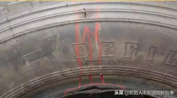 轮胎损坏图片,轮胎损坏的形式有哪些