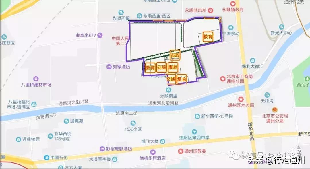 通州最新规划四组团,最新通州高层规划图
