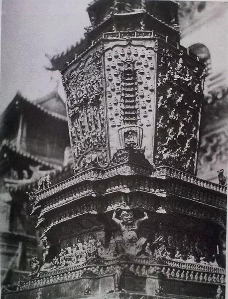100年前中国风景建筑老照片,两亿多年前的景观
