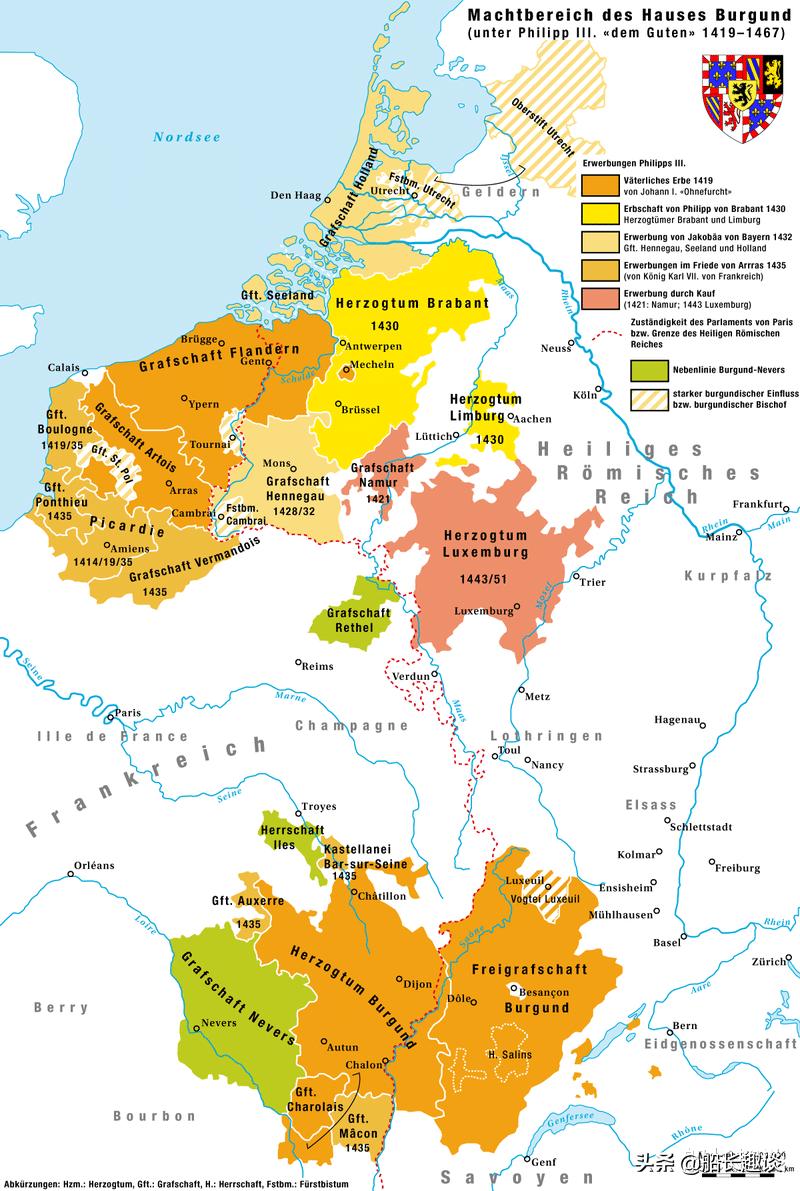 勃艮第女公爵玛丽与法王路易十一同宗，为何要嫁入反法的哈布斯堡