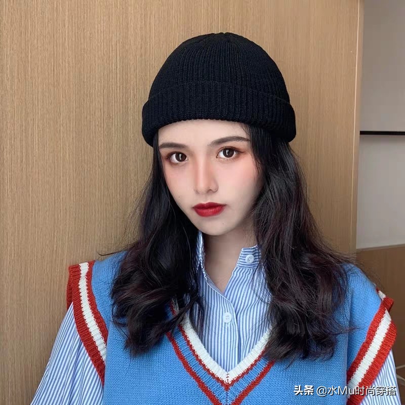 日系慵懒风帽子,冬天帽子推荐韩系慵懒