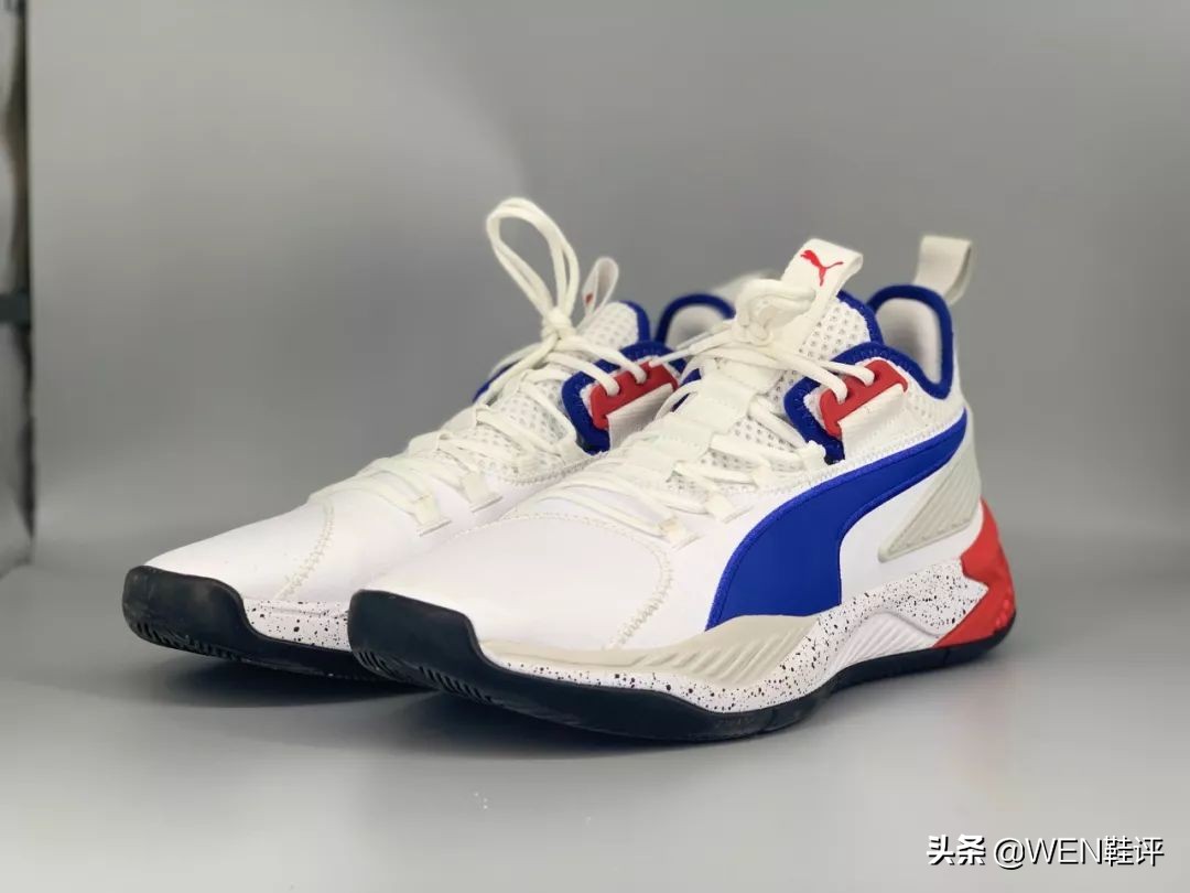 pumauproarhybridcourt黑白,puma中底科技proframe