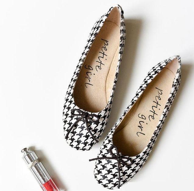 昆凌同款,千鸟格纹英伦风单鞋!千鸟格纹放在鞋子上一样好看