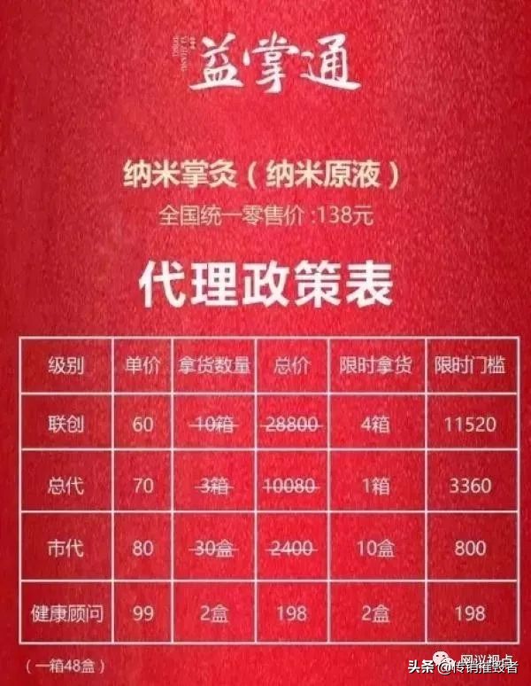 益掌通是合法直销吗,益掌通功效与作用主治