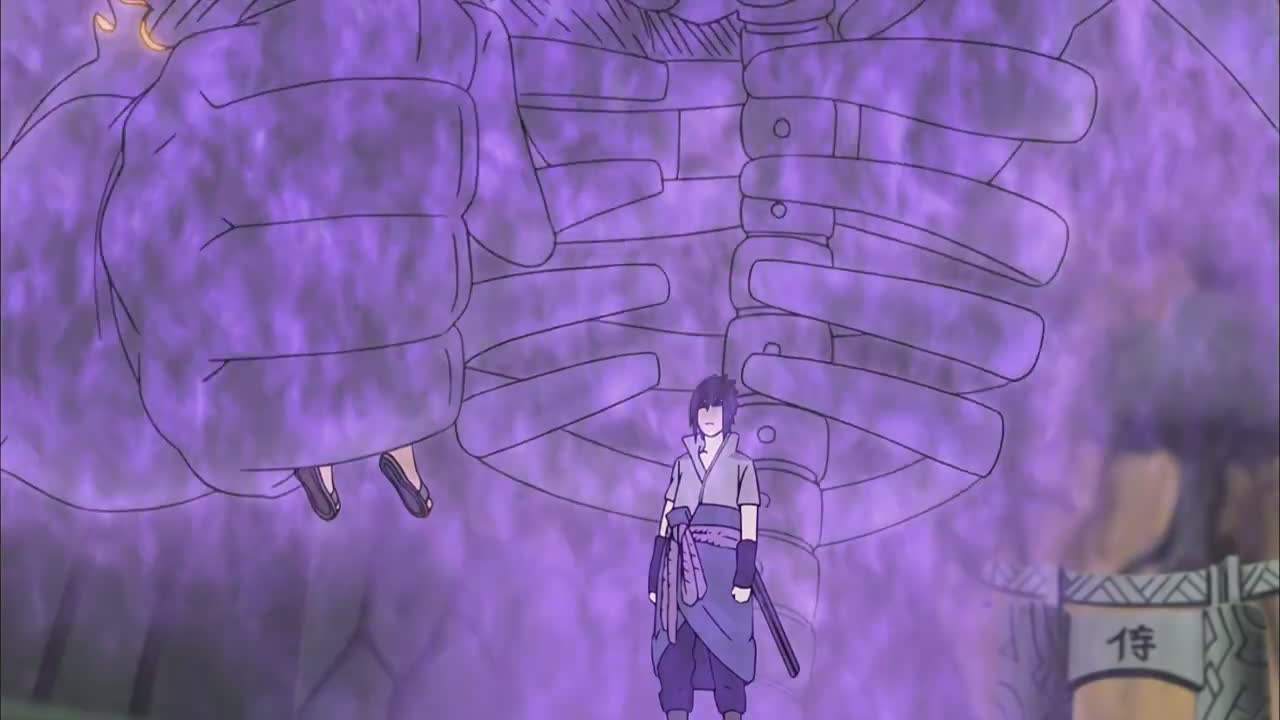 火影佐助万花筒写轮眼连招,火影忍者哪个颜色的须佐能乎最强