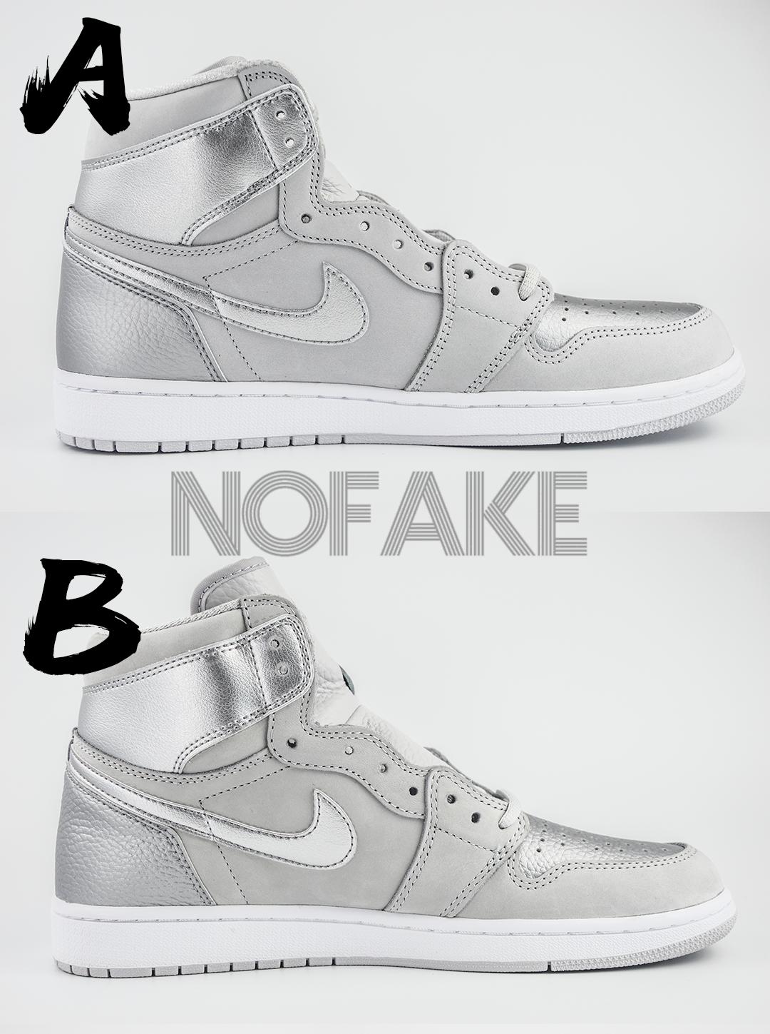 airjordan1真假鉴定,airjordan1分辨真假