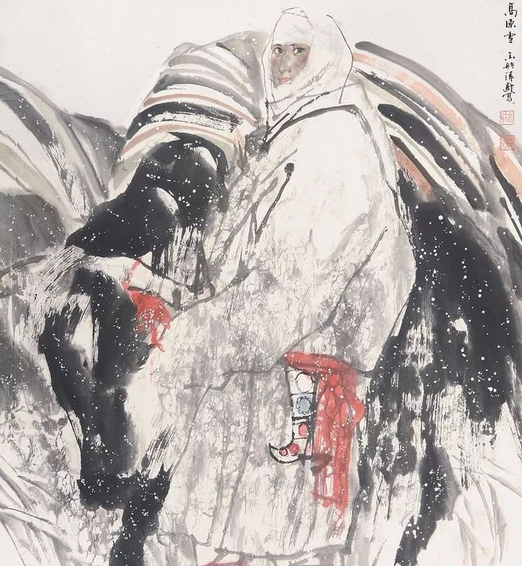 他从一个普通的美术编辑，到成就斐然的专业画家