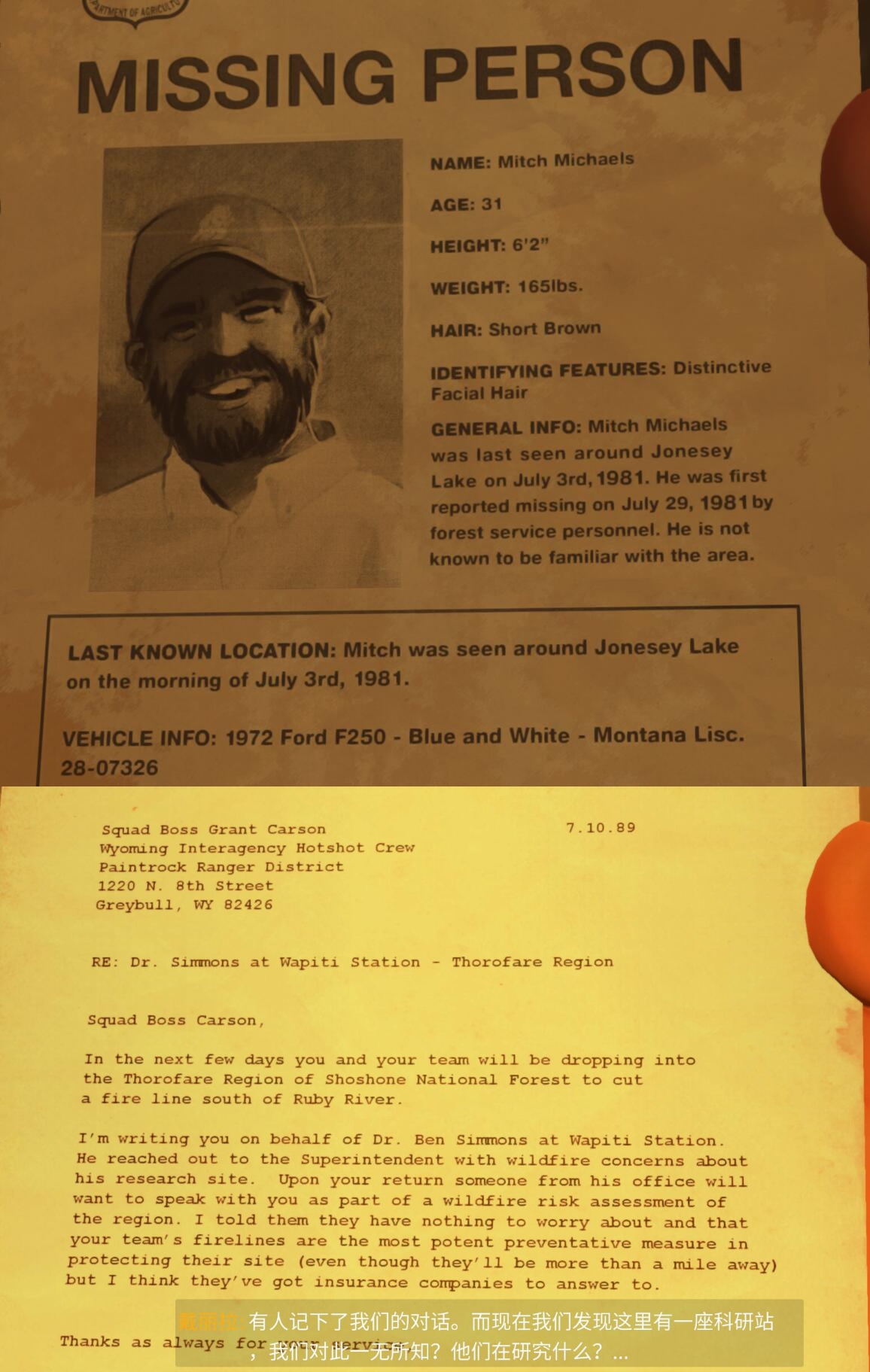 游我推荐：像散文诗一般的游戏——剧情向佳作《看火人》