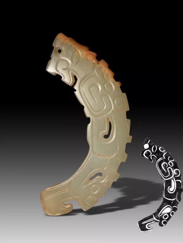 西周精品玉琮,西周圆形玉琮