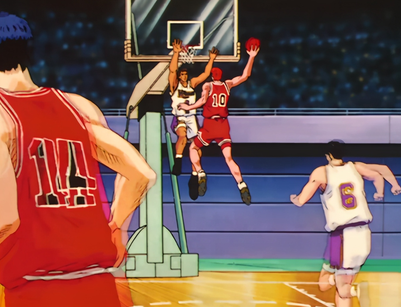 灌篮高手樱木被罚下场,灌篮高手阿牧防守樱木