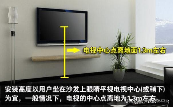 小米电视壁挂安装方法,壁挂电视支架安装