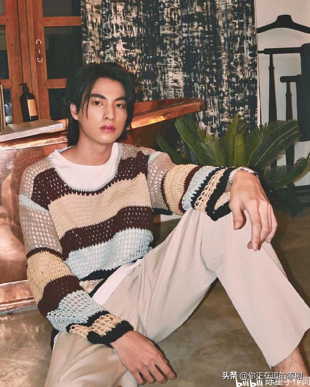 泰国顶流偶像糕糕GulfKanawut最新泰剧《情牵巨星》搭档视后Janie