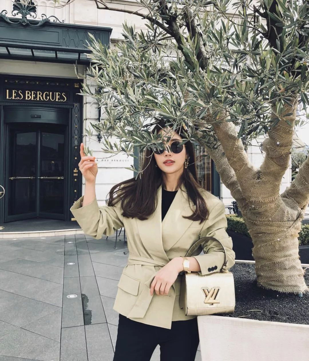 欧美时尚博主穿搭示范冬,韩系慵懒风冬季穿搭博主