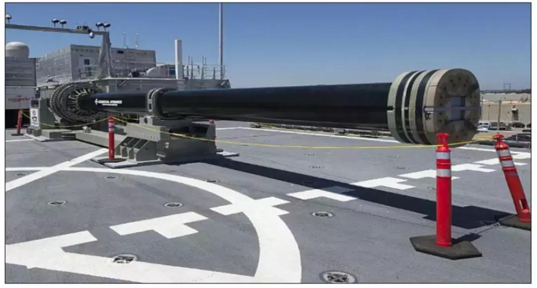 美国为什么不研发电磁轨道炮,美国电磁轨道炮的威力