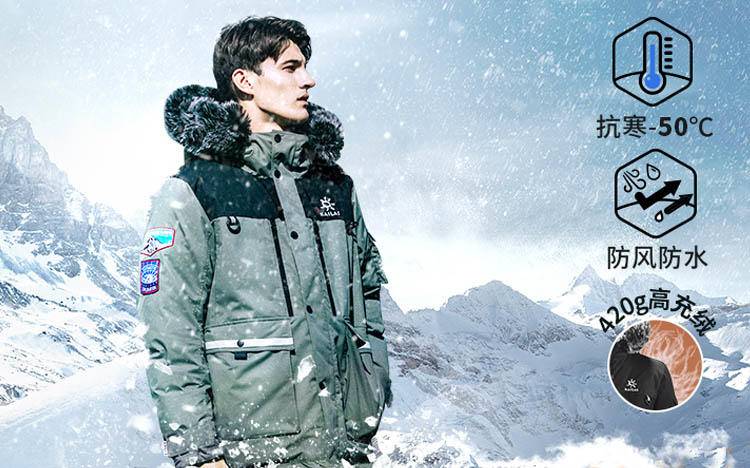 极寒鹅绒羽绒服零下30度测试,北极抗寒最强羽绒服
