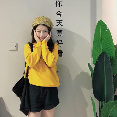 转眼入秋，快鱼字母印花卫衣测评