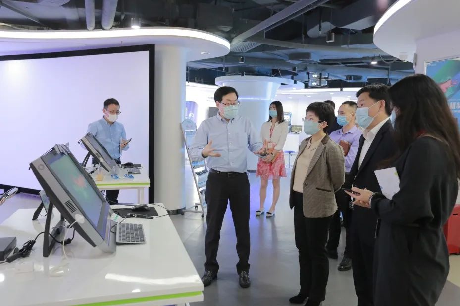 互联赋能,共促发展:坪山区副区长沈凌云一行莅临国*安泰**指导交流