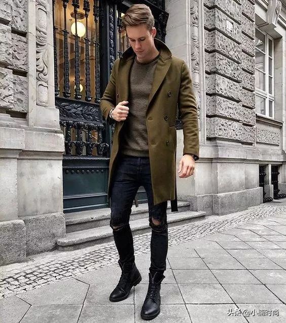 男生高级感墨绿色穿搭,穿搭墨绿色搭什么颜色比较高级
