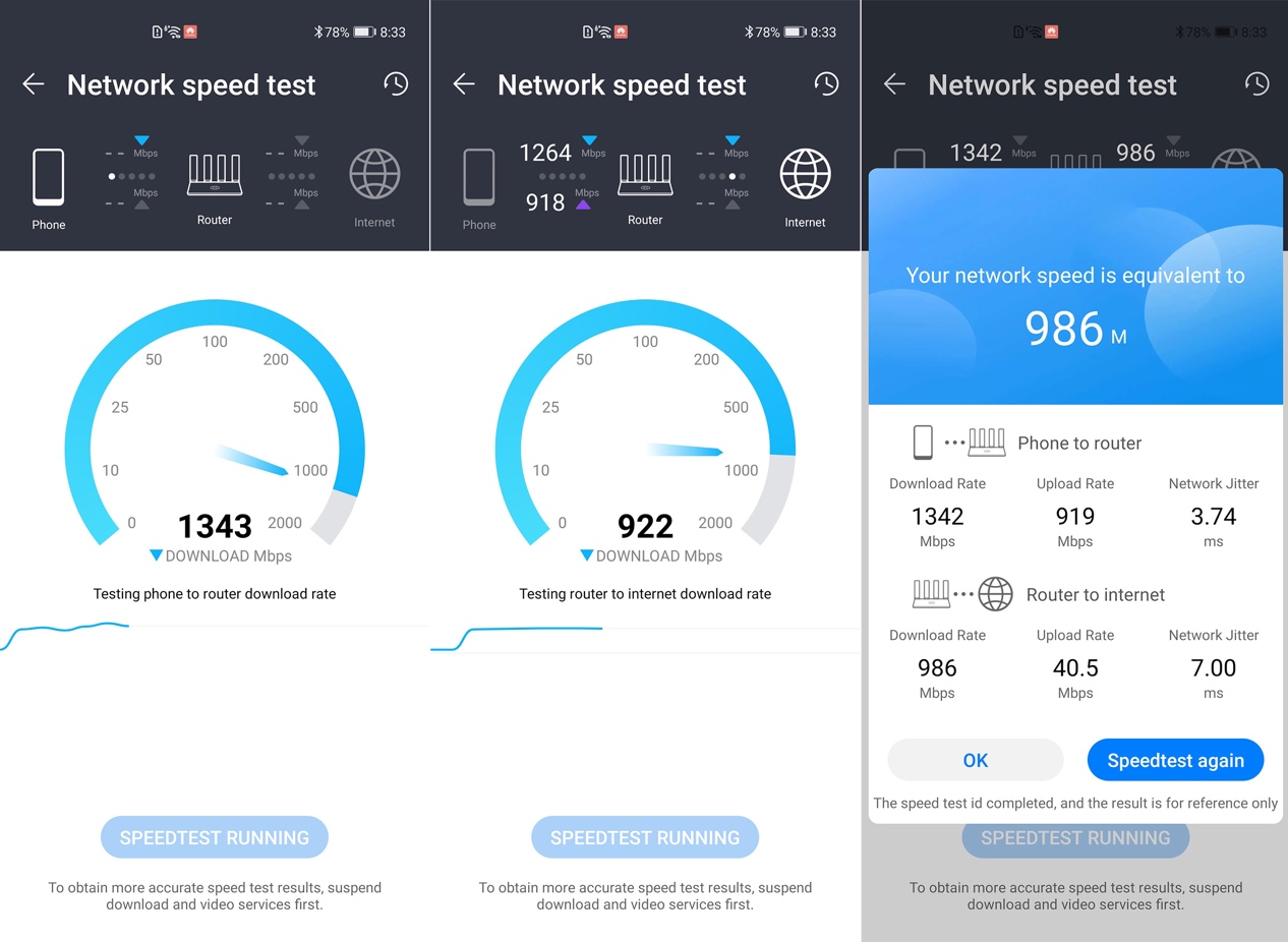 华为ax3pro路由器怎么跑满千兆,华为ax3pro千兆路由器黑色和白色