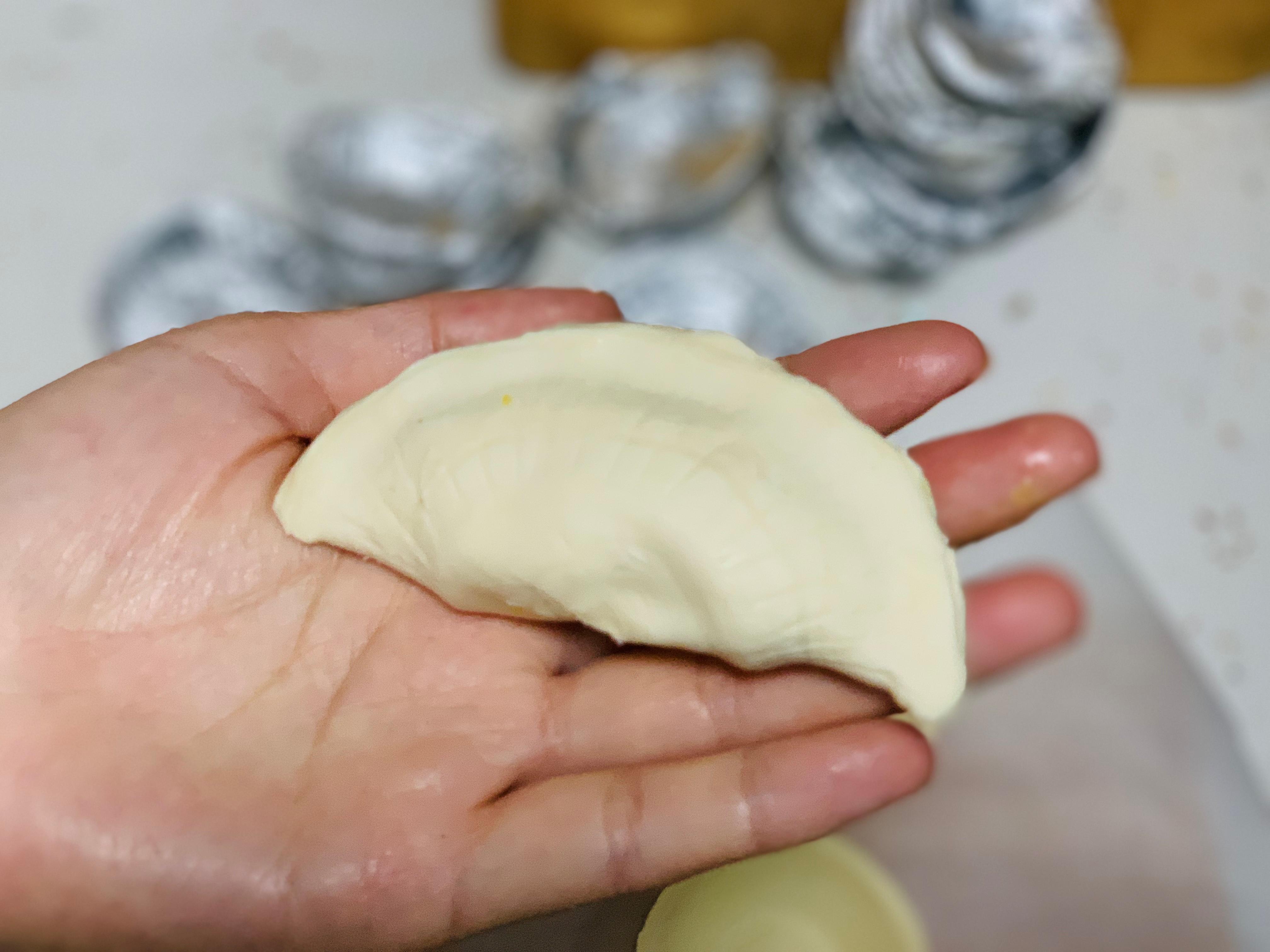 蛋挞皮做芒果酥炼乳,用蛋挞皮做香蕉芒果披萨空气炸锅