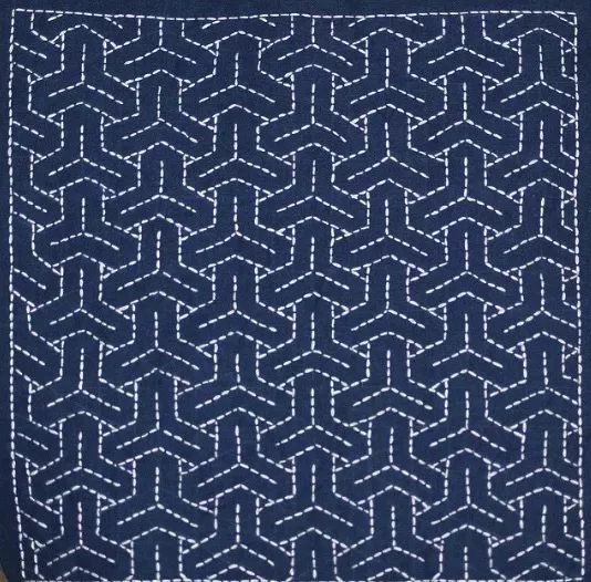 刺子绣基础教程,最简单的刺子绣教程