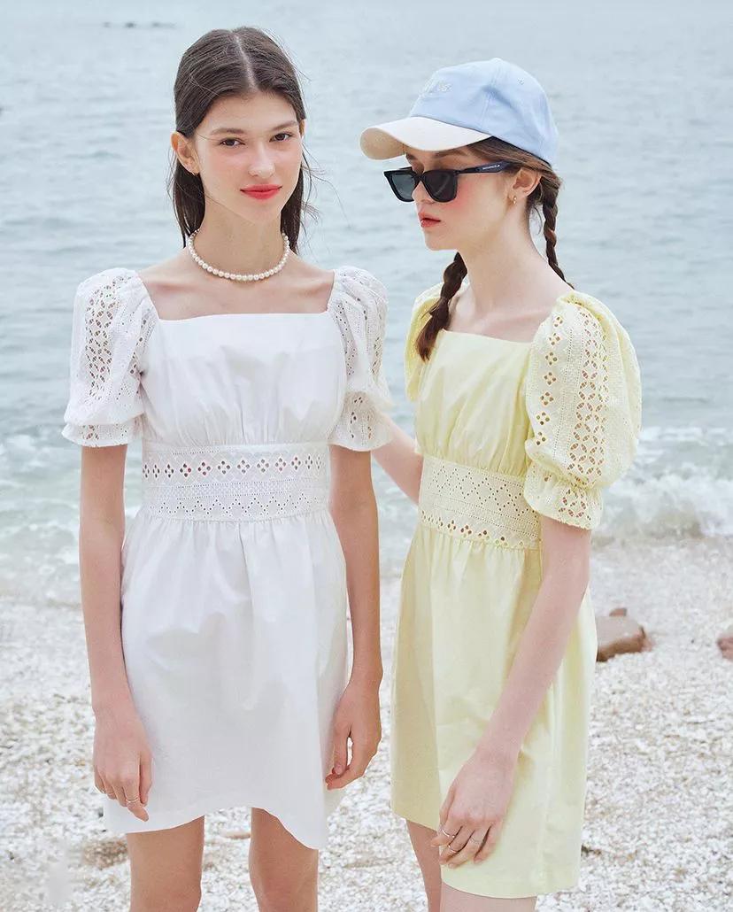 最火的泡泡袖上衣穿搭秋冬,夏天泡泡袖设计感小众上衣