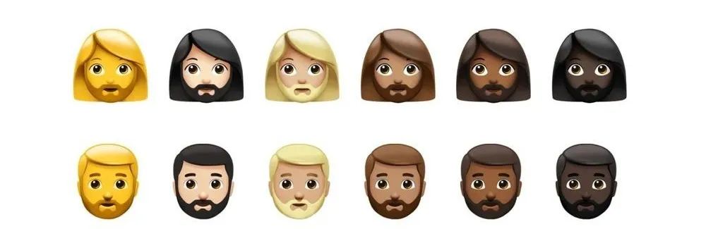 新版emoji表情白眼,emoji新表情更新