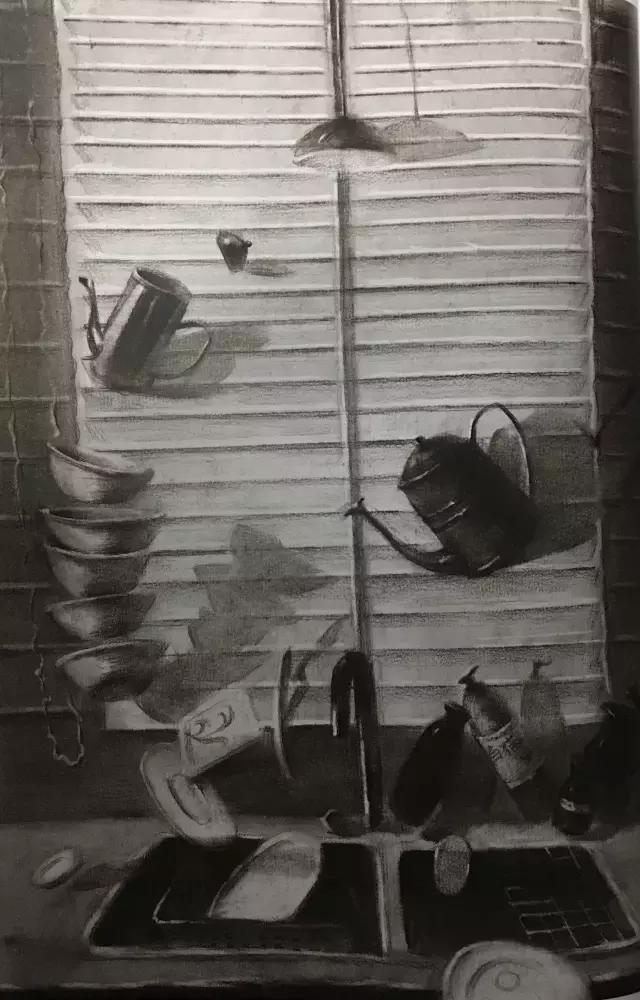 清华美院素描高分卷怎么画,清华美院高考素描