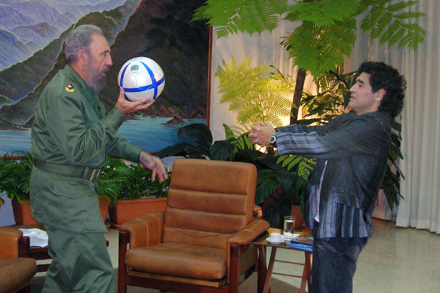 送别马拉多纳完整版,马拉多纳告别一战