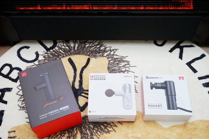 各大品牌迷你筋膜枪测评对比,筋膜枪尖头圆头