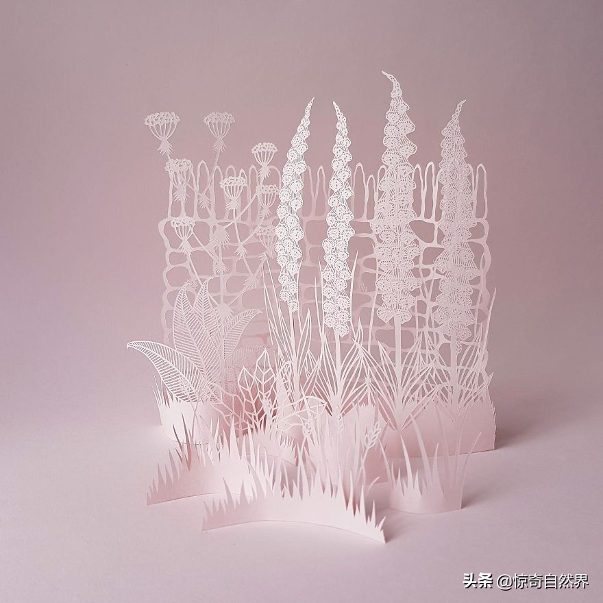 用超长的纸做艺术品超简单,纸制彩色艺术品