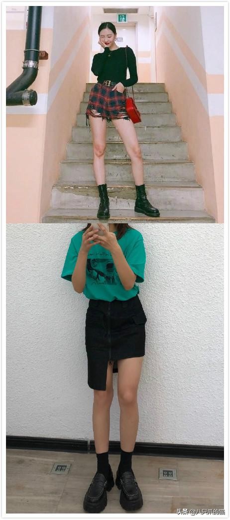 150矮个子的精致增高厚底鞋,厚底鞋增高小个子潮流穿搭