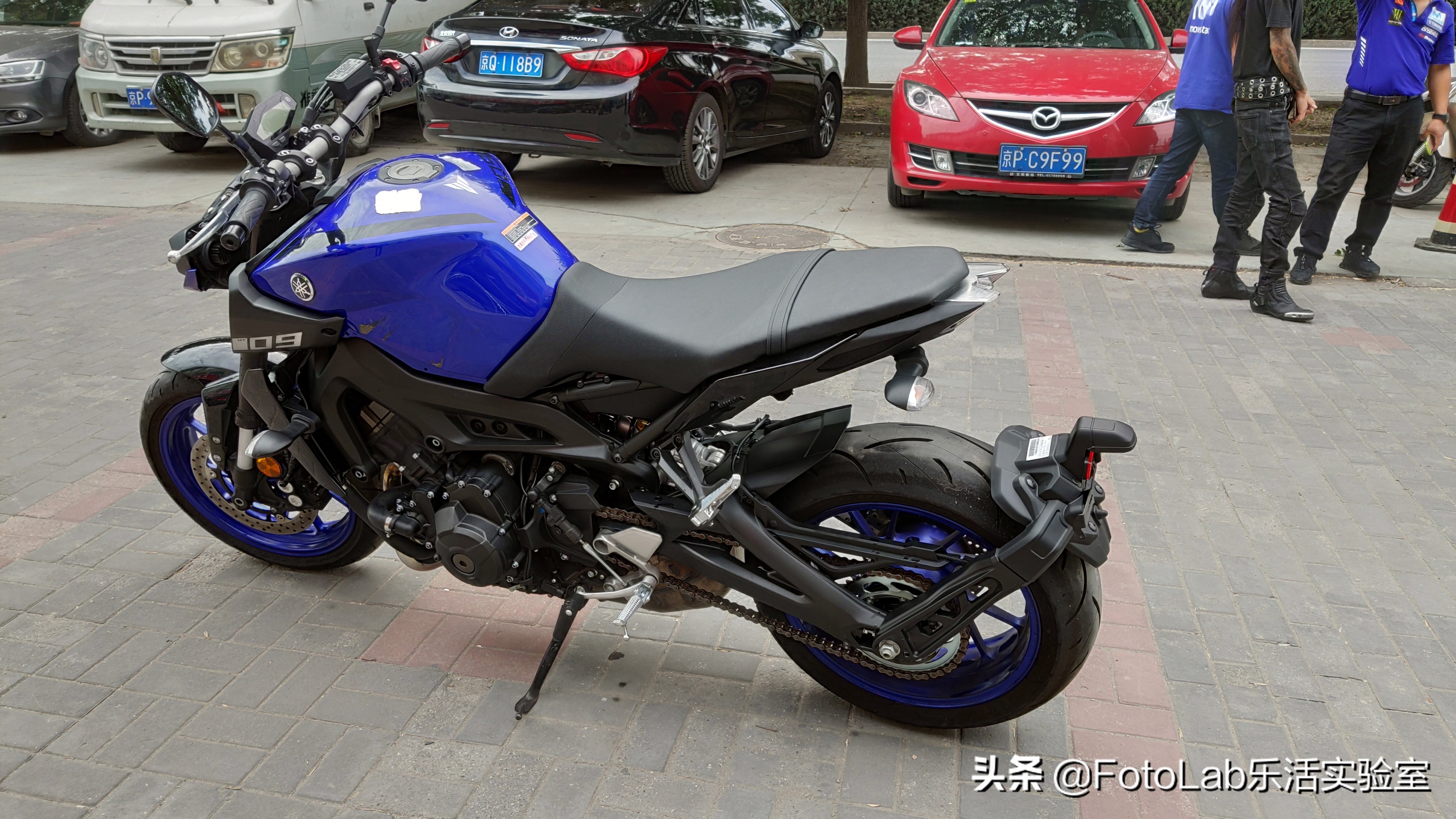 雅马哈扭力大师mt09新版,无马力限制雅马哈mt09极速测试