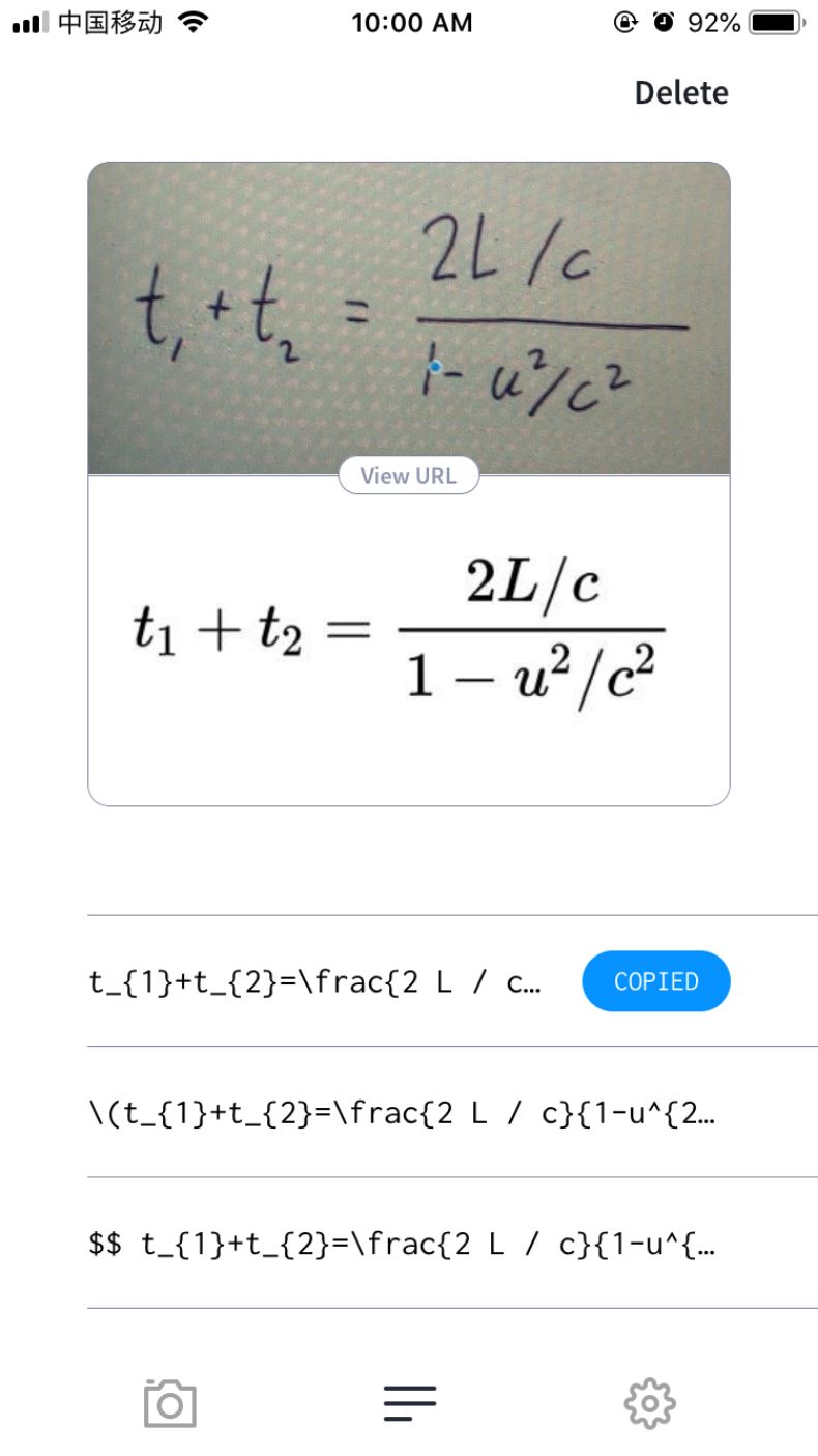 mathpix能识别手写公式吗,mathpix提取的公式在哪里可以编辑