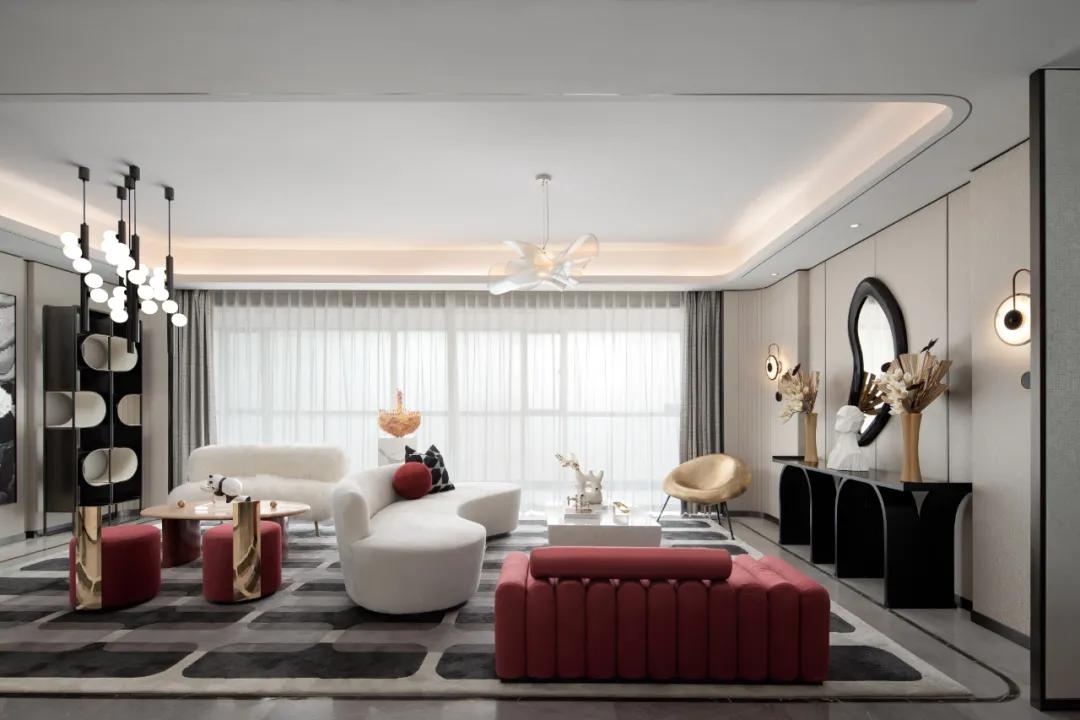 轻奢新中式家居风让生活更精致,轻奢风元素家具软装