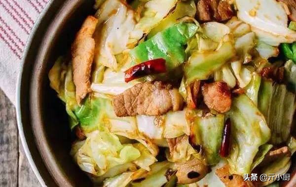 包菜炒鸡蛋30天不重样,包菜的炒法食堂菜谱一周不重样