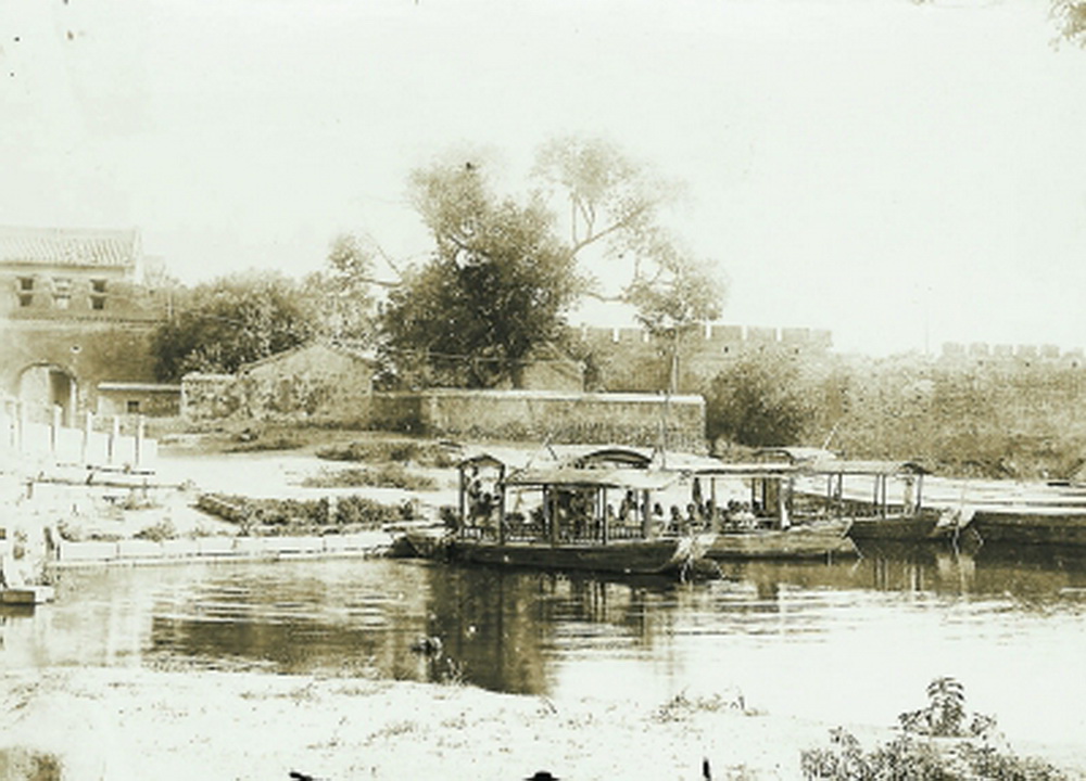 老北京夏天避暑,北京避暑老照片