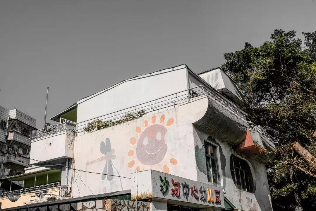 白石洲城中,白石洲的海边