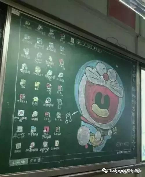 日本高中生黑板报图片,日本风格的黑板报