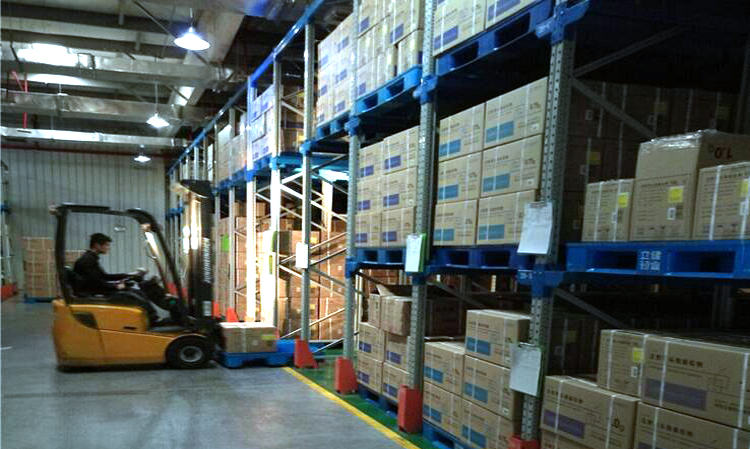 冷库堆垛折叠货架,冷库堆垛架整体式货架