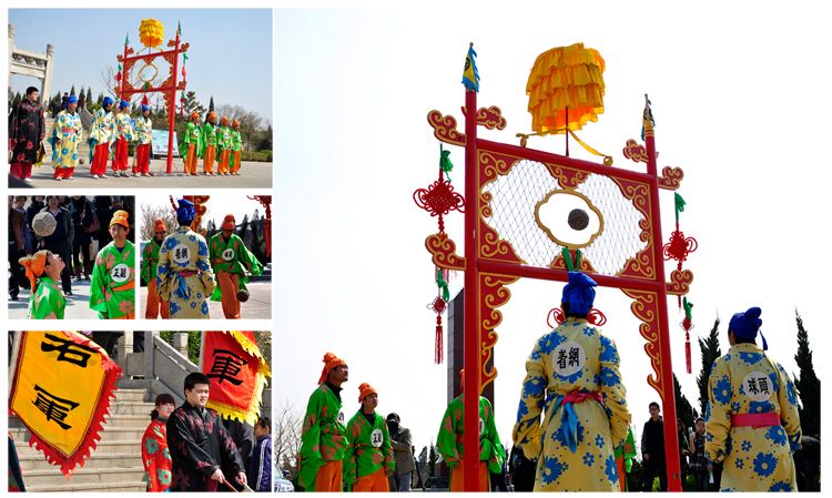 淄博蹴鞠万人主场,蹴鞠场边万人看