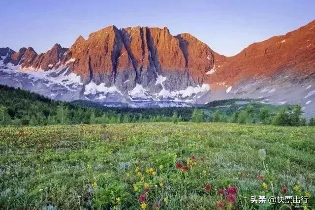 超级好看的山脉图片,落基山脉的全景式风景作品