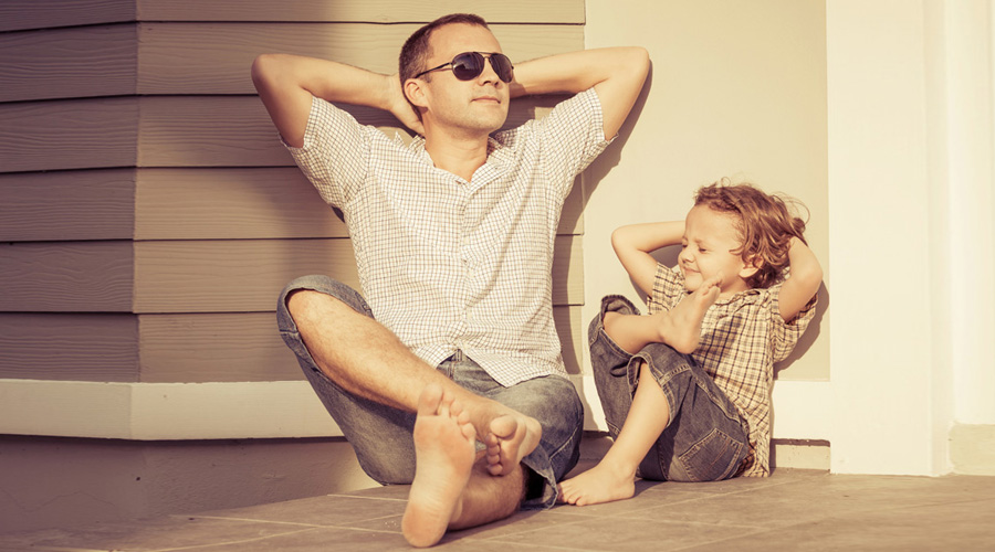 儿童节小孩变装,潮流小孩变身