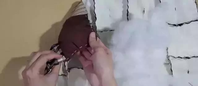 泡芙花坐垫编织初学者,布艺泡芙坐垫制作教程